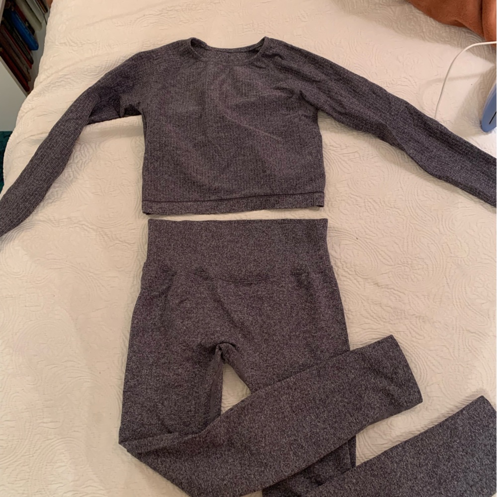 womens activewear set size medium